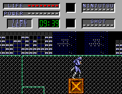 Cyber Shinobi screenshot 3 for Sega Master System